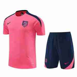 Tailandia Camiseta Conjunto Atlético De Madrid Entrenamiento Equipacion 2024 2025 Rosa