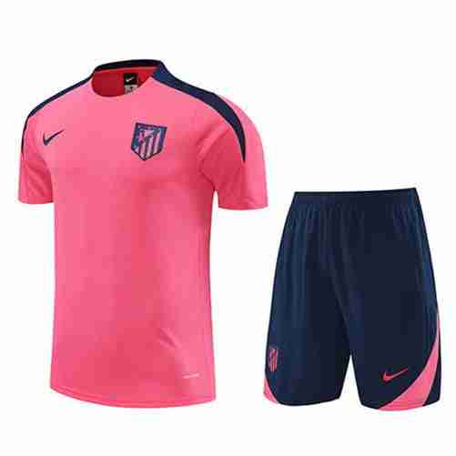 Tailandia Camiseta Conjunto Atlético De Madrid Entrenamiento Equipacion 2024 2025 Rosa
