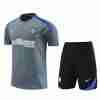 Tailandia Camiseta Conjunto Inter Milan Entrenamiento Equipacion 2024 2025 Gris Negro