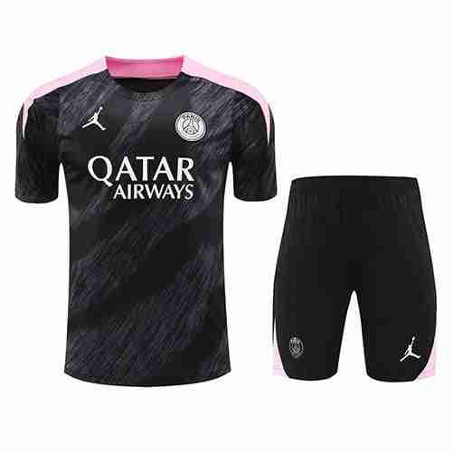 Tailandia Camiseta Conjunto Paris Saint Germain Entrenamiento Equipacion 2024 2025 Nero