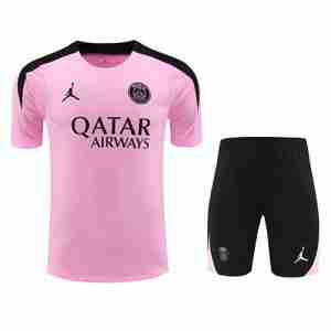 Tailandia Camiseta Conjunto Paris Saint Germain Entrenamiento Equipacion 2024 2025 Rosa Nero