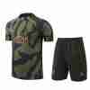 Tailandia Camiseta Conjunto Paris Saint Germain Entrenamiento Equipacion 2024 2025 Verde Nero