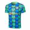 Tailandia Camiseta FC Barcelona  Entrenamiento Equipacion 2024 2025 Verde Azul
