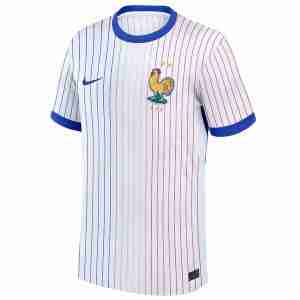 Tailandia Camiseta Francia Segunda Equipacion 2024