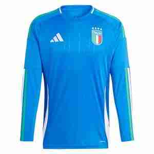 Tailandia Camiseta Italia Primera Manga Larga Equipacion 2024