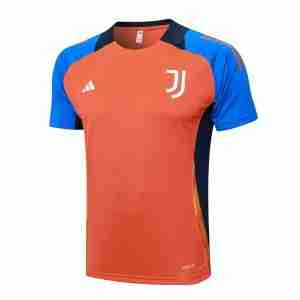 Tailandia Camiseta Juventus Entrenamiento Equipacion 2024 2025 Naranja Azul