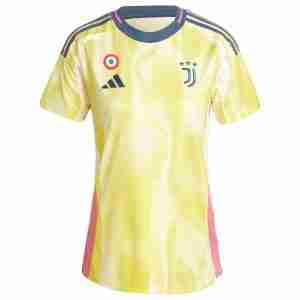 Tailandia Camiseta Juventus Mujer Segunda Equipacion 2024 2025