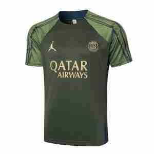 Tailandia Camiseta Paris Saint Germain Entrenamiento Equipacion 24 2025 Verde