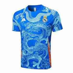 Tailandia Camiseta Real Madrid Entrenamiento Equipacion 2024 2025 Azul