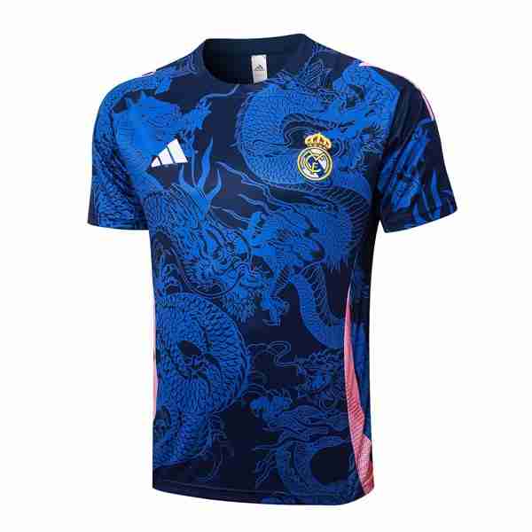Camiseta Entrenamiento Real Madrid 2024-2025 Azul 2