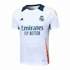Tailandia Camiseta Real Madrid Entrenamiento Equipacion 24 2025 Blanco
