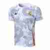 Tailandia Camiseta Real Madrid Entrenamiento Equipacion 24 2025 Blanco Gris