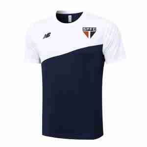 Tailandia Camiseta Sao Paulo Entrenamiento Equipacion 2024 2025 Blanco Azul