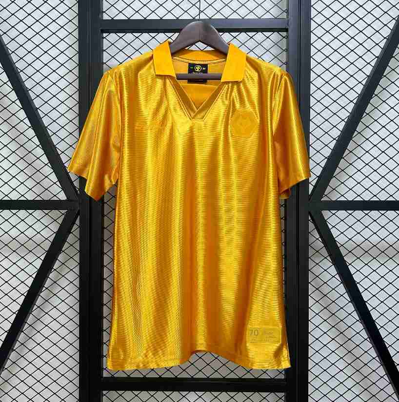 Tailandia Camiseta Wolves 70th Anniversary Equipacion 2025 2026
