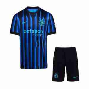 Camiseta Inter Milan Conjunto Niños Primera Equipacion 2025 2026