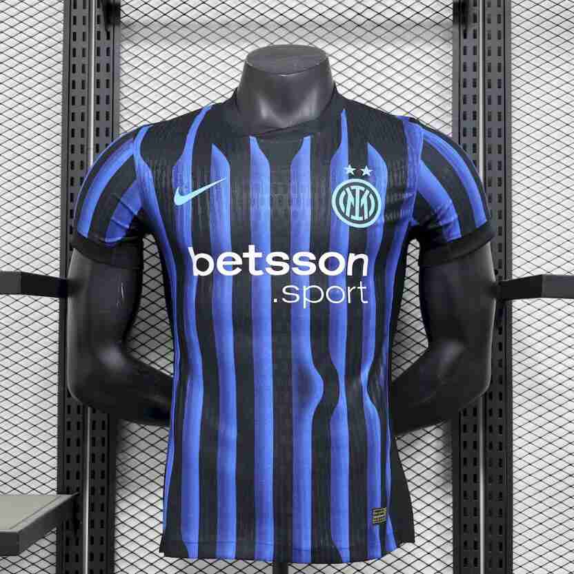 Camiseta Inter Milan Primera Equipacion 2025 2026 Versión Jugador