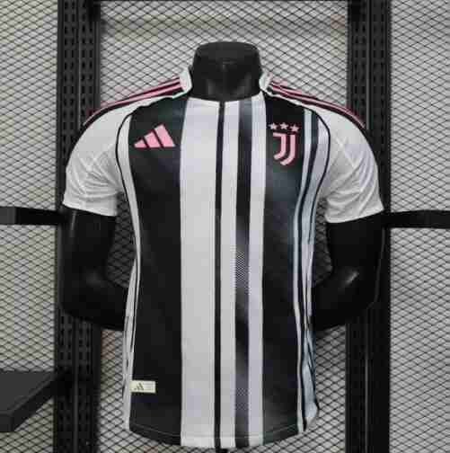 Camiseta Juventus Primera Equipacion 2025 2026 Versión Jugador