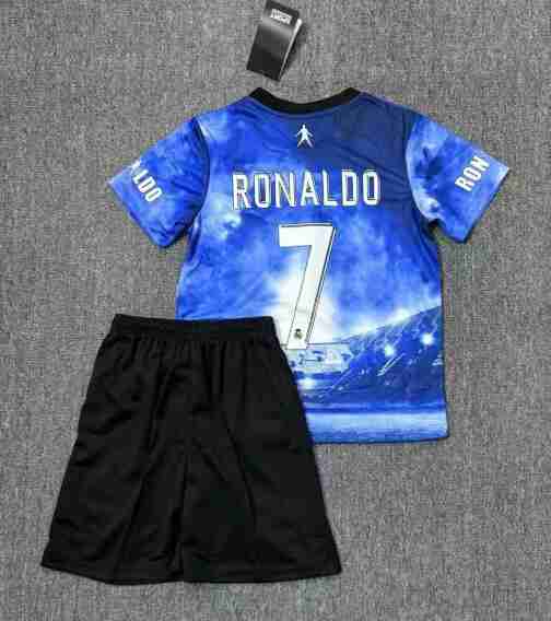 Camiseta Real Madrid Conjunto Niños CR7 Especial 2025 2026_1