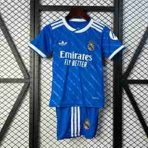 Equipacion Real Madrid Conjunto Niños Tercera 2025 2026