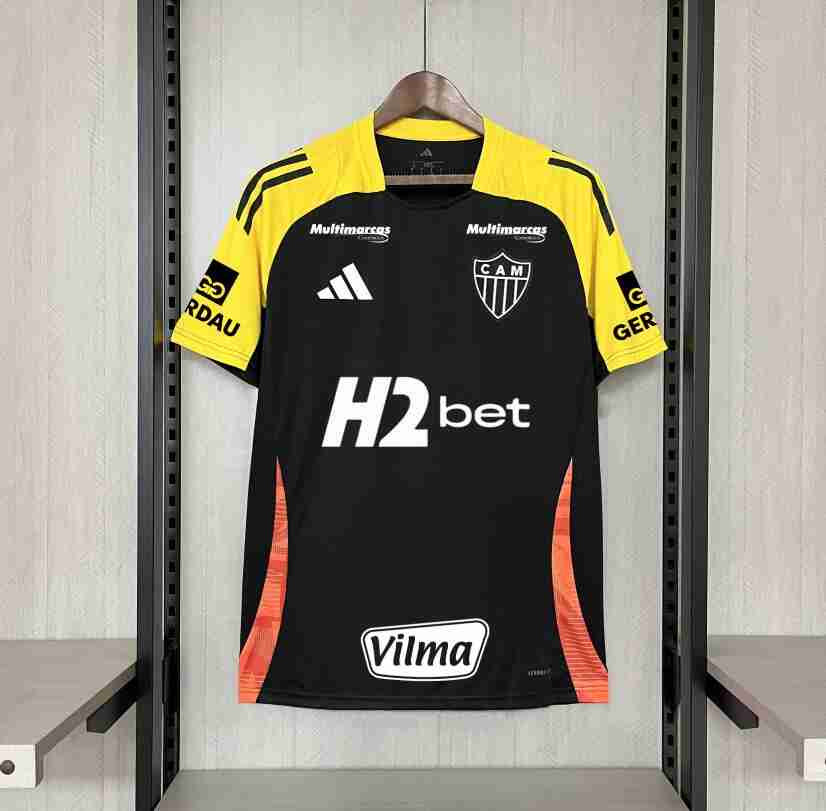 Tailandia Camiseta Atletico Mineiro Entrenamiento Equipacion 2025 2026 Nero