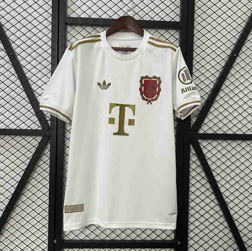 Tailandia Camiseta Bayern Munich 125th Anniversary Equipacion 2025 2026 Blanco