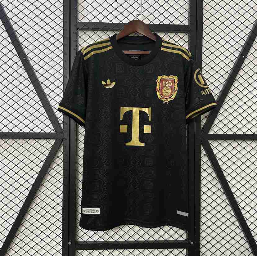 Tailandia Camiseta Bayern Munich 125th Anniversary Equipacion 2025 2026 Negro