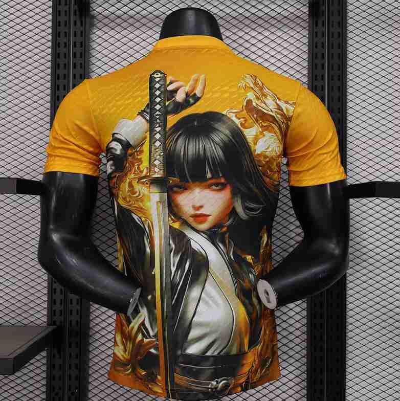 Thailandia Speciale Maglietta Calcio Giappone 2025 26 Giallo_1