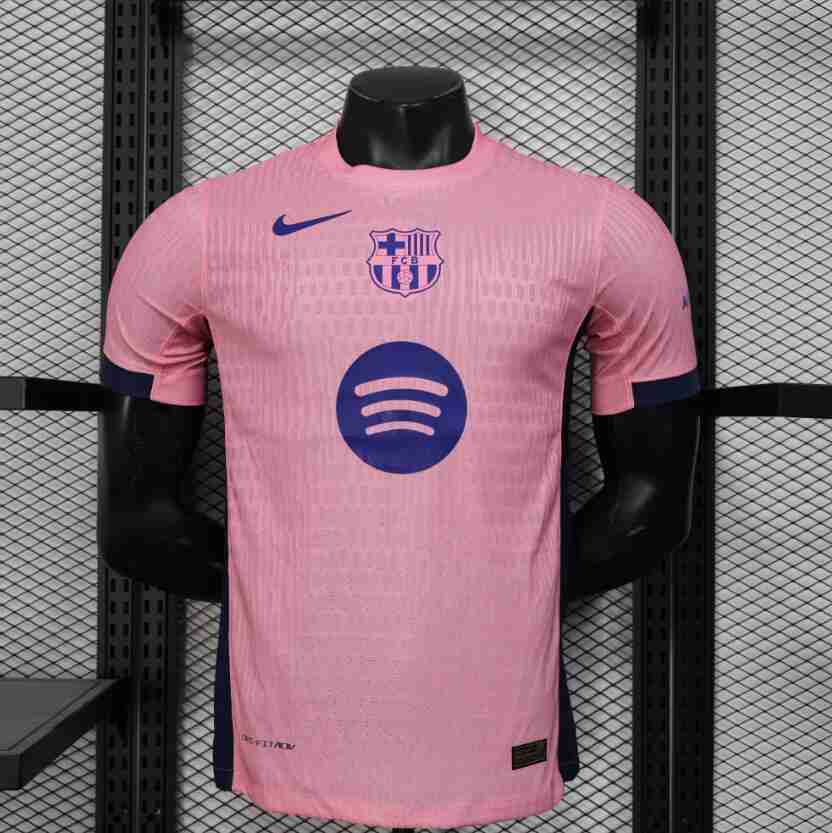 Camiseta FC Barcelona Especial Equipacion 2025 2026 Versión Jugador Rosa