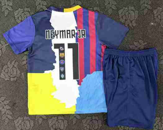 Camiseta Santos Conjunto Niños Neymar Especial 2025 2026_1
