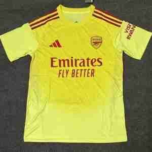 Tailandia Camiseta Arsenal Portero Equipacion 2025 2026