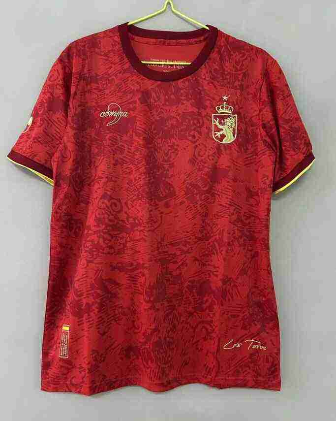 Tailandia Camiseta España Pre Match Equipacion 2025 2026