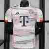 Camiseta Bayern Munich Segunda Equipacion 2025 2026 Versión Jugador Blanco