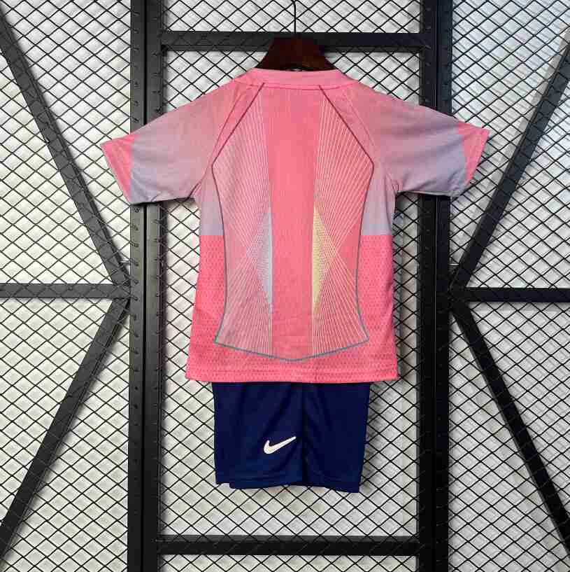 Camiseta FC Barcelona Conjunto Niños Especial Equipacion 2025 2026 Rosa_1