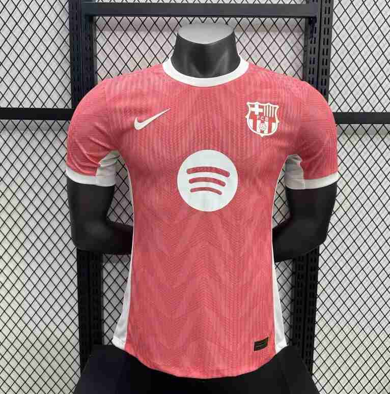 Camiseta FC Barcelona Especial Equipacion 2025 2026 Versión Jugador Rosa