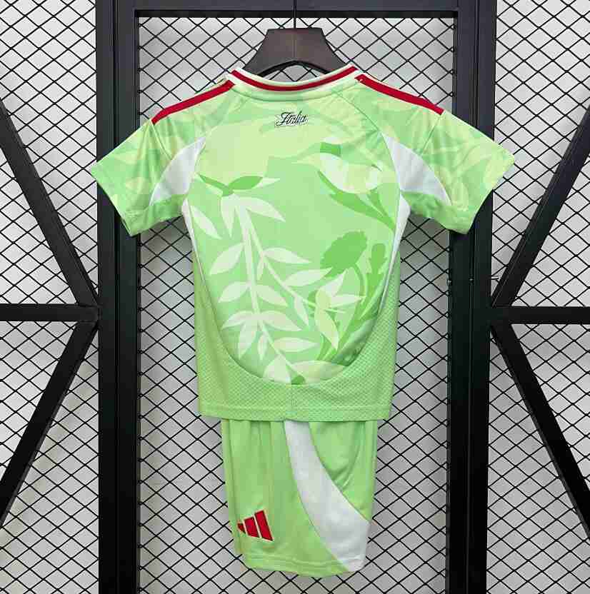 Camiseta Italia Conjunto Niños Segunda Equipacion 2025_1