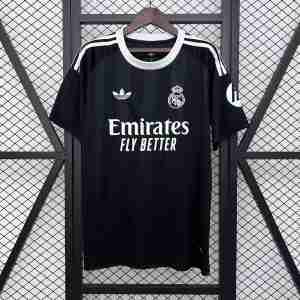 Tailandia Camiseta Real Madrid Portero Equipacion 2025 2026 Negro