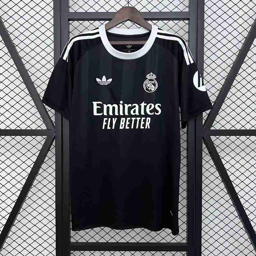 Camiseta Real Madrid Portero Equipacion 2025 2026 Negro