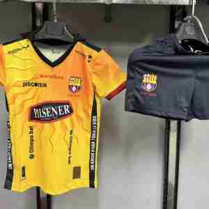 Equipacion FC Barcelona Conjunto Niños 100th Anniversary 2025 2026
