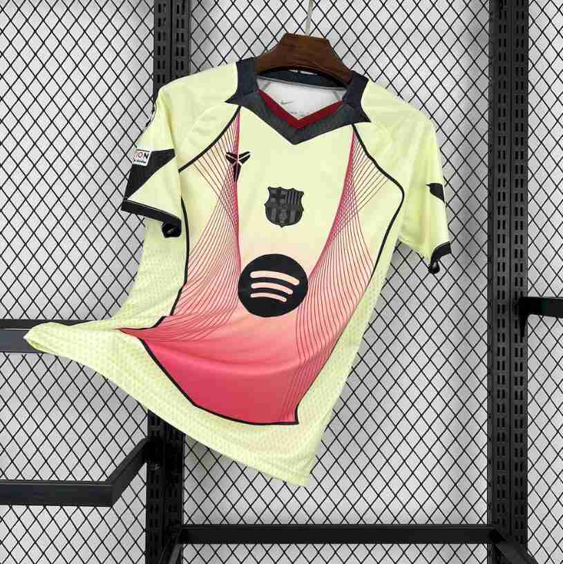 Tailandia Camiseta FC Barcelona Especial Equipacion 2025 2026 Amarillo
