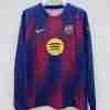 Tailandia Camiseta FC Barcelona Primera Manga Larga Equipacion 2025 2026