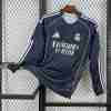 Tailandia Camiseta Real Madrid Segunda Manga Larga Equipacion 2025 2026