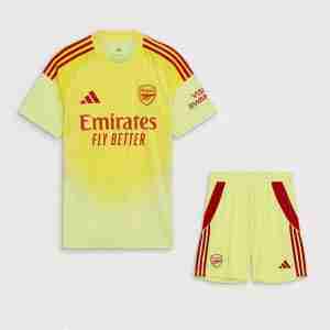 Camiseta Arsenal Conjunto Niños Portero Equipacion 2025 2026