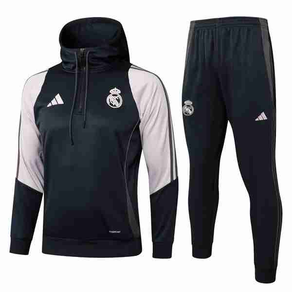 Chandal Con Capucha PSG 2025 2026 Gris Rosa