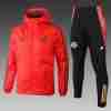 Conjunto Rompevientos Bayern Munich 2025 2026 Rojo