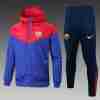 Conjunto Rompevientos FC Barcelona 25 2026 Azul Rojo