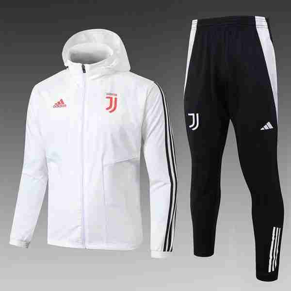 Rompevientos Juventus Conjunto Completo 2025-2026 Blanco