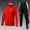 Conjunto Rompevientos Juventus 2025 2026 Rojo