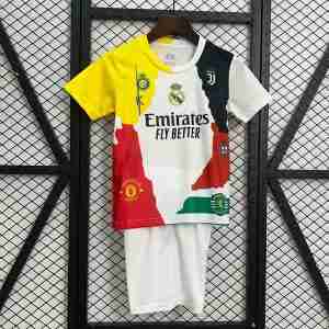 Equipacion Cristiano Ronaldo 7 Camiseta Real Madrid Conjunto Niños Especial 2025 2026