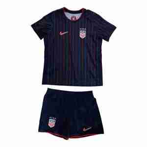 Equipacion Estados Unidos Conjunto Niños Segunda  2025 2026