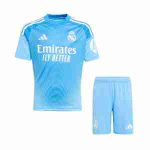 Equipacion Real Madrid Conjunto Niños Portero 2025 26